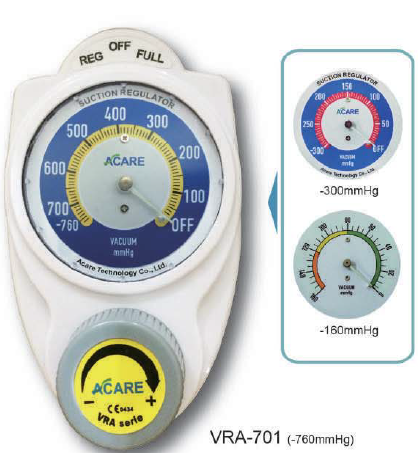 SUCTION REGULATOR AND SAFETY TRAP W/BS